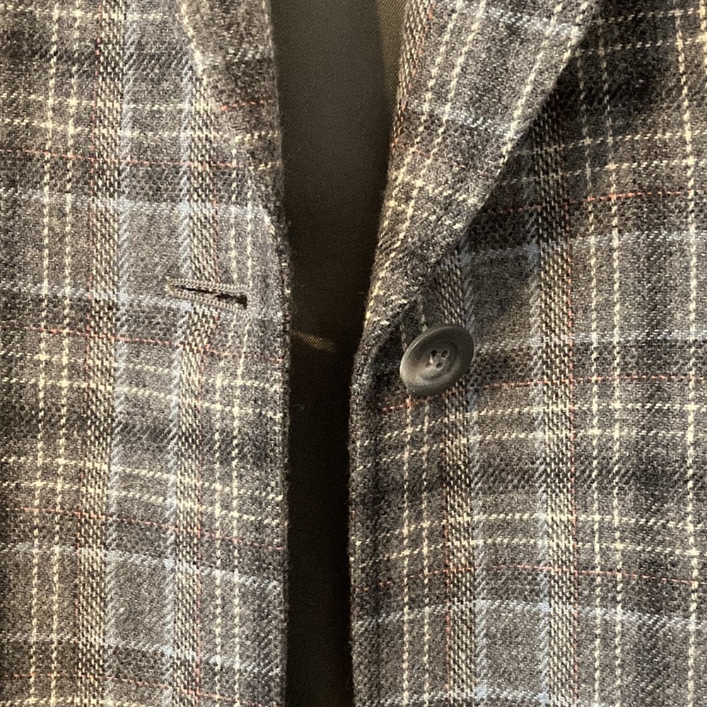 Wool Pendleton Plaid Blazer - image 5